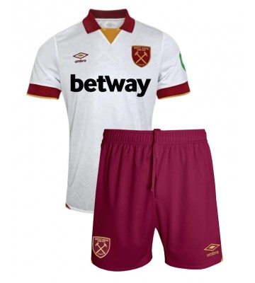 West Ham United Tercera Equipación Niños 2024-25 Manga Corta (+ Pantalones cortos)